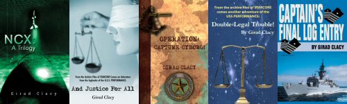 Montage of NCX Series book covers